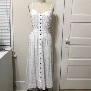 Madewell Windowpane Dress